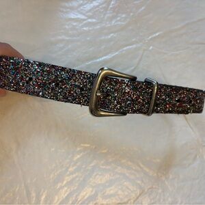 Multicolor Glitter Belt